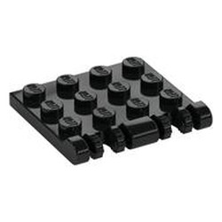 Hinge Plate 3 x 4 Locking Dual 2 Finger, 9 Teeth
