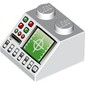 Slope 45° 2 x 2 with Green Radar, Green/Red Buttons and Disk Slot Print