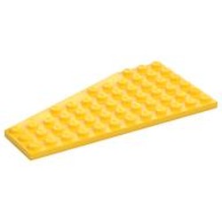 LEGO part 30356 RIGHT WING 6X12 in Bright Yellow/ Yellow
