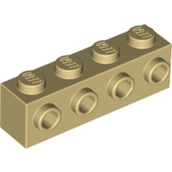 Brick Special 1 x 4 with 4 Studs on One Side