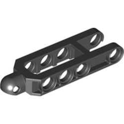 Technic Steering Arm 6.5 x 2 with Towball Socket Rounded, Chamfered