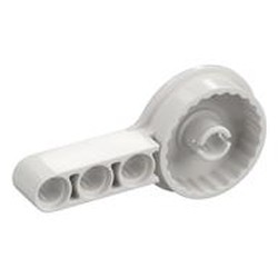 LEGO part  FLEX JOINT 6M, Ø24, FEMALE in White