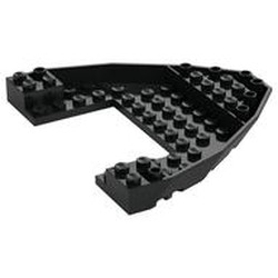 Boat Hull Section, Brick 10 x 12 x 1 with 4 x 6 Cutout