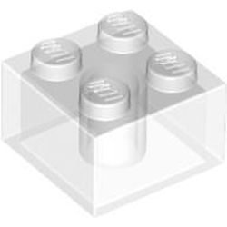 LEGO part element render in color 117 - Glitter Trans-Clear LEGO part element render in color 117 - Glitter Trans-Clear
