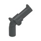 Weapon Gun / Pistol / Revolver Large Barrel, Long Grip