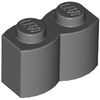 Dark Bluish Gray Brick Special 1 x 2 Palisade [aka Log]