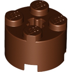 Brick Round 2 x 2 with Axle Hole