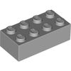 Light Bluish Gray Brick 2 x 4