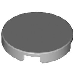 Tile Round 2 x 2 with Bottom Cross