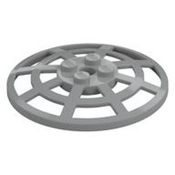 LEGO part  PARABOLA Ø48 in Medium Stone Grey/ Light Bluish Gray