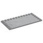 Plate Special 6 x 12 with Studs on 3 Edges