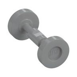 LEGO part  WHEEL AXLE Ø8.2/Ø1.9 in Medium Stone Grey/ Light Bluish Gray