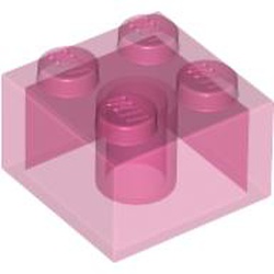 LEGO part element render in color 114 - Glitter Trans-Dark Pink LEGO part element render in color 114 - Glitter Trans-Dark Pink