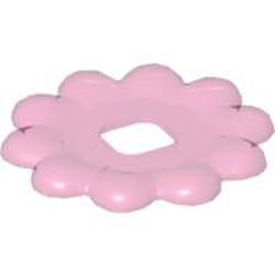 Clikits Icon Accent, Flower 3 5/8 x 3 5/8, 10 Petals with Raised Border