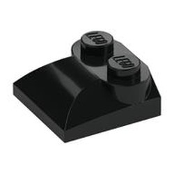 Brick Curved 2 x 2 x 2/3 Two Studs and Curved Slope End