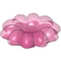 Clikits Icon, Flower 2 x 2 Small, 10 Petals with Pin [Polished]