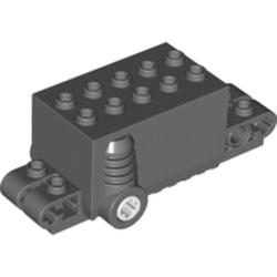 Lego 3 Stück 47715 neu-dunkelgrau Rückziehmotor Pullback