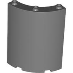 Panel 4 x 4 x 6 Quarter Cylinder