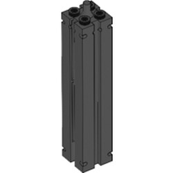Support 2 x 2 x 8 with Grooves, Smooth On All Sides, Top Peg