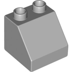Duplo Brick 2 x 2 Slope 45° with Computer Screen with Police Badge on Display Print