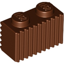 Brick Special 1 x 2 with Grille