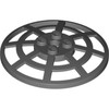 Dark Bluish Gray Dish 6 x 6 Inverted, Radar / Webbed [Anti-studs at 90°]
