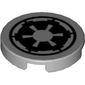 Tile Round 2 x 2 with Imperial Logo Print