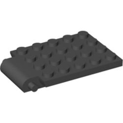 Plate Special 4 x 6 x 2/3 with Trap Door Hinge