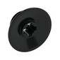 Train Wheel Small, hole notched for wheels holder pin