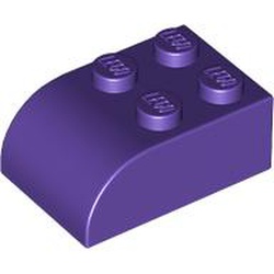 Brick Curved 2 x 3 with Curved Top