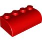 Brick Soft Curved 2 x 4