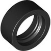 Black Tyre 14 x 6 Solid Smooth