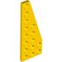 50304 RIGHT PLATE 3X8 W/ANGLE in Bright Yellow/ Yellow