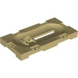 Sports Field Section 8 x 16 with Horizontal Slot and Tan Sliding Holder [Complete Assembly]