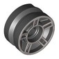 Wheel 11 x 6 mm with Five Spokes and Silver Print