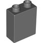 Duplo Brick 1 x 2 x 2 with 'BRICK OR TREAT TRAIL LEGOLAND CALIFORNIA' Print