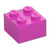 Dark Pink Brick 2 x 2
