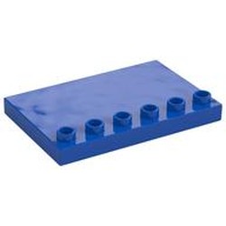 Duplo Plate Special 4 x 6 with Studs on Edge