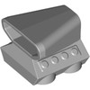 Light Bluish Gray Engine / Air Scoop 2 x 2