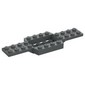 Vehicle Base 4 x 12 x 3/4 with 4 x 2 Recessed Center with Smooth Underside