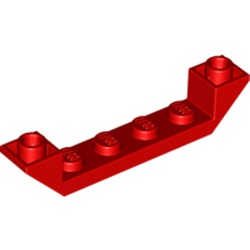 Slope Inverted 45° 6 x 1 Double with 1 x 4 Recessed