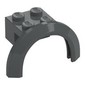 Wheel Arch, Mudguard 4 x 2 1/2 x 2 with 2 x 2 Plate