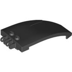 Windscreen 8 x 4 x 2 Curved Taper with Locking Dual 2 Fingers