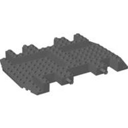 Vehicle Base 12 x 18 x 1 1/3, Recessed Surface, Cutouts, Wedged Front