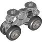 Duplo Airplane Landing Gear with Four Wheels