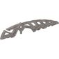 Large Figure Weapon Sword, Lava Greatsword / Shield Half (Toa Lhikan)
