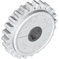 Technic Gear 24 Tooth Clutch with Dark Gray or Light Gray Center