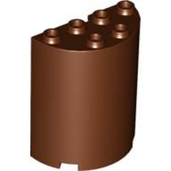 Cylinder Half 2 x 4 x 4