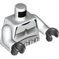 Torso Armour Stormtrooper Print, White Arms, Black Hands