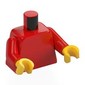 Torso, Red Arms, Yellow Hands [Plain]